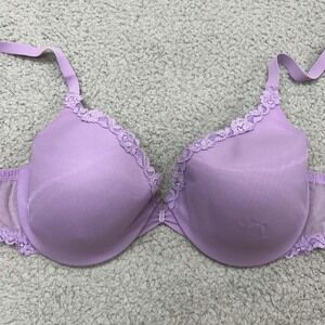 Maidenform Bra 38C Demi 9449 The Lite bra Embellished Demi Underwire Bra